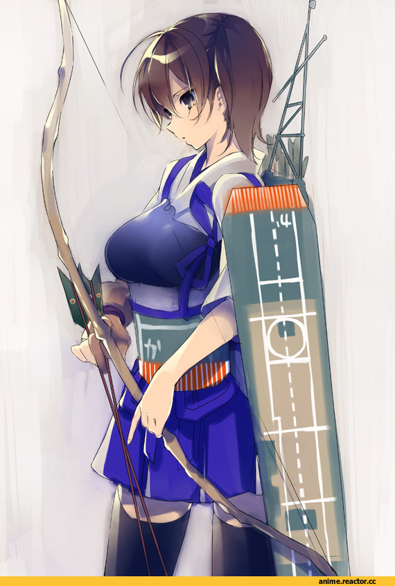 Kantai Collection, kaga, Anime