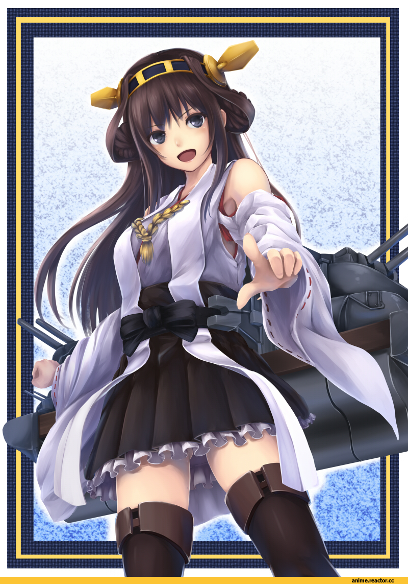 Kantai Collection, kongou, Anime