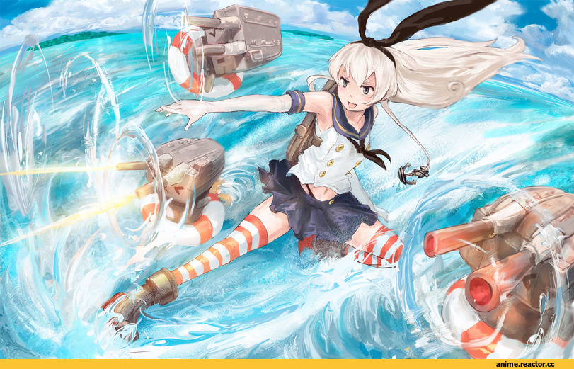 Kantai Collection, Shimakaze, Anime