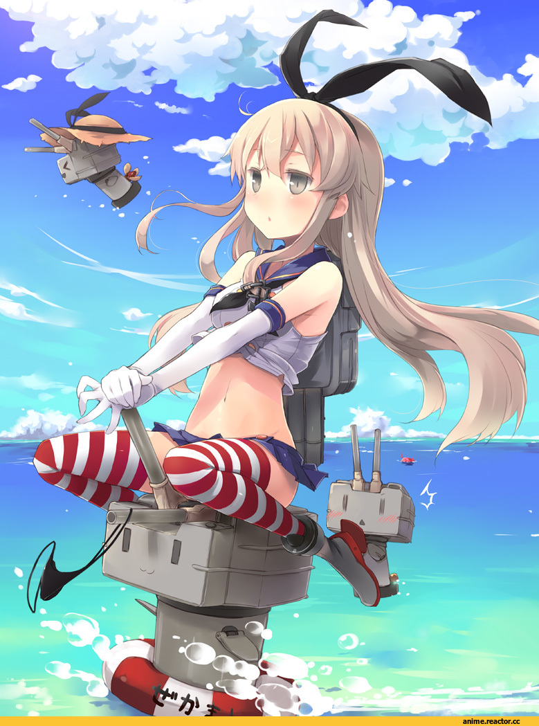 Kantai Collection, Shimakaze, Anime