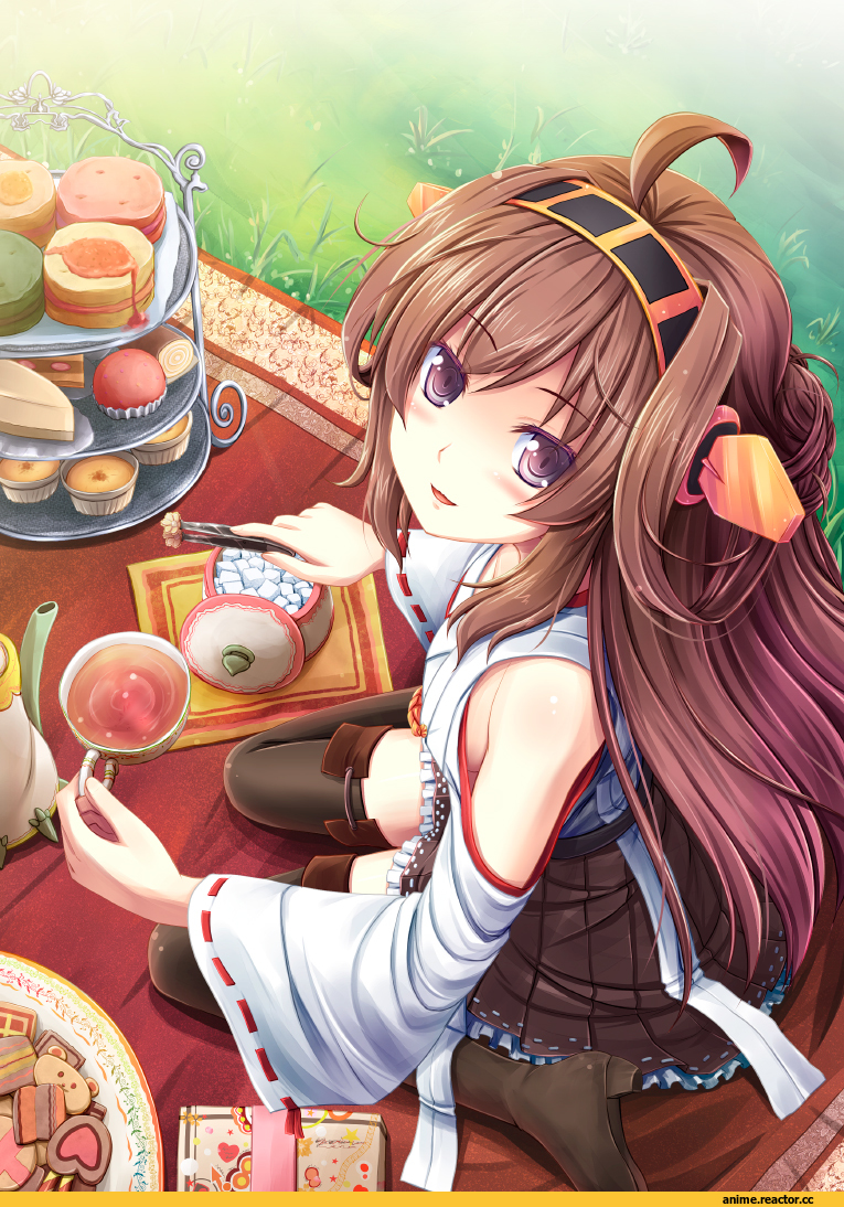 Kantai Collection, kongou, Anime