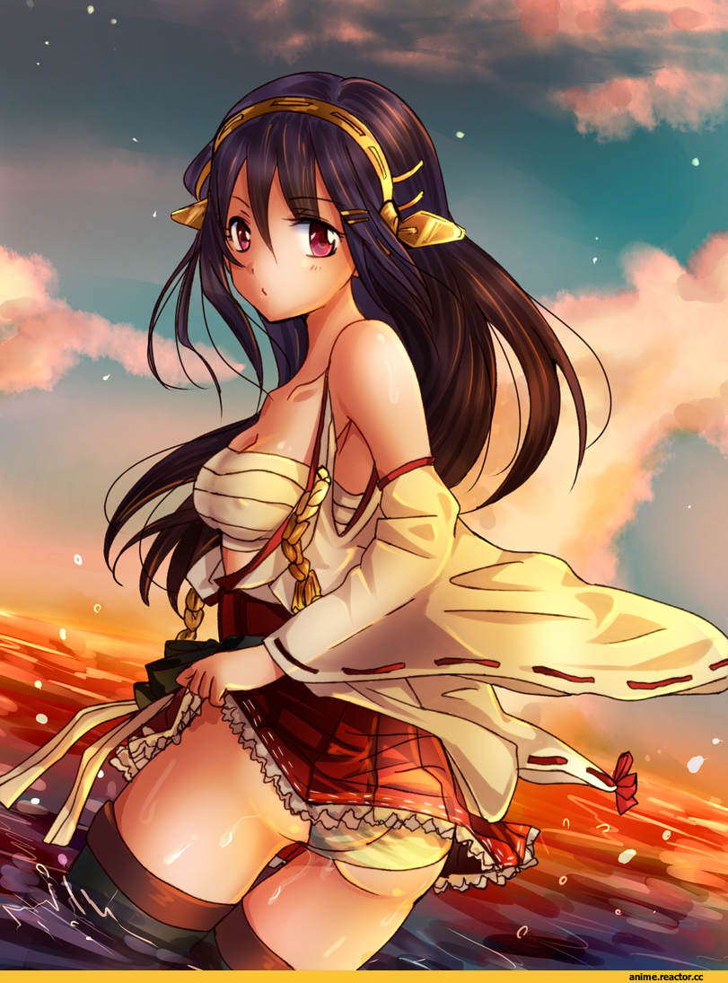 Kantai Collection, haruna, Anime