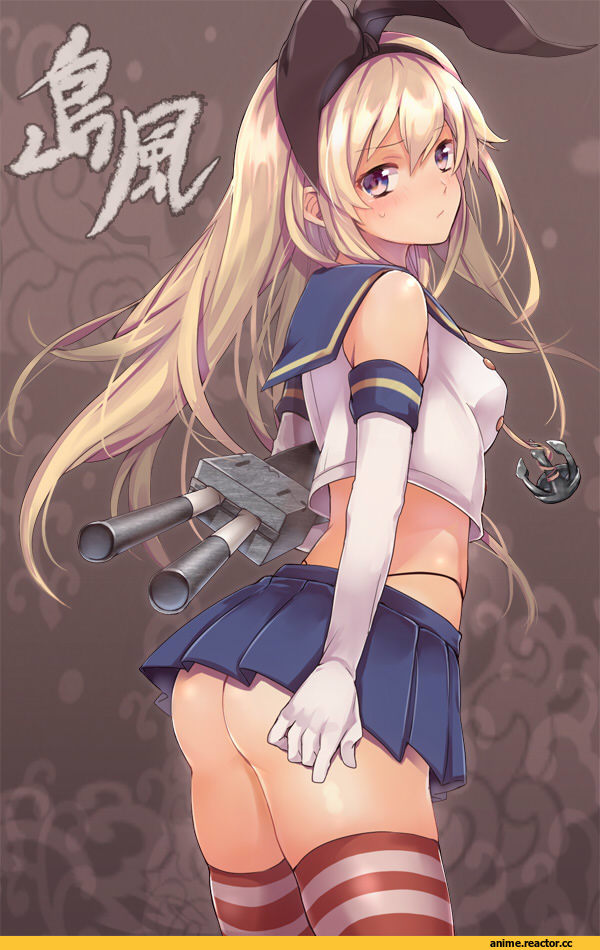 Kantai Collection, rensouhou-chan, Shimakaze, Anime