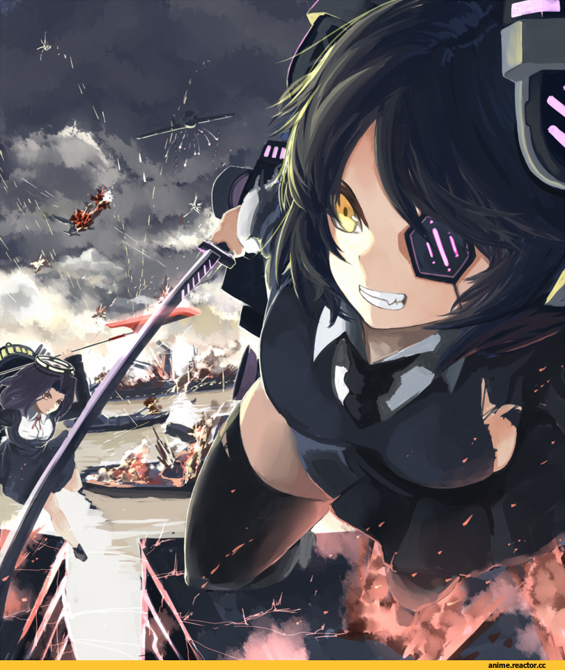 Kantai Collection, Tatsuta, Tenryuu, Anime