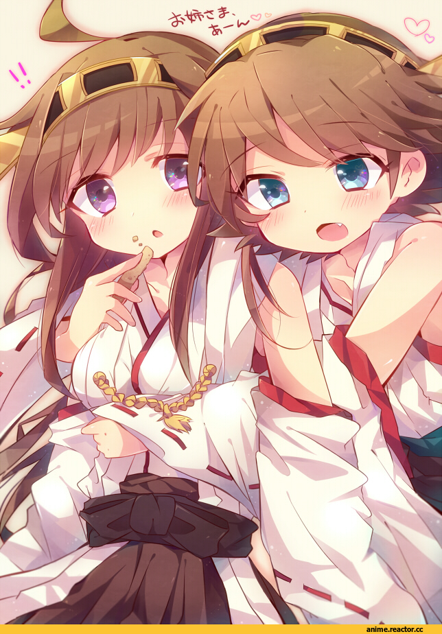 Hiei, kongou, Kantai Collection, Anime