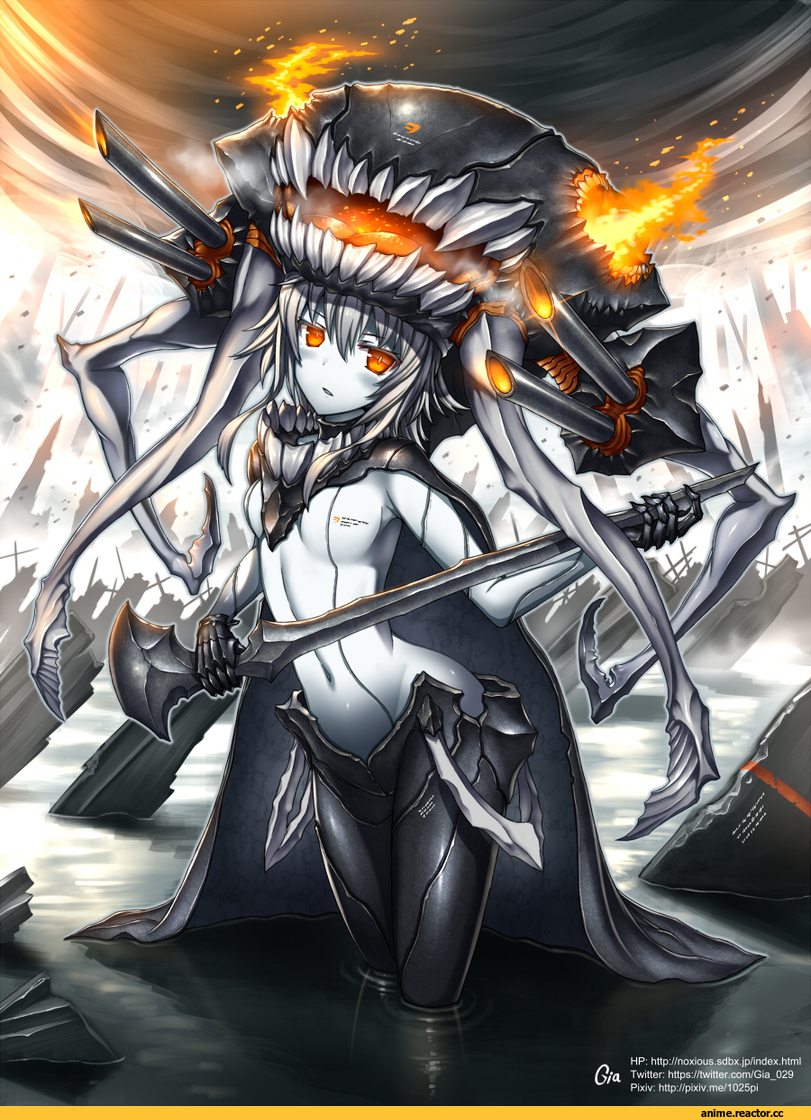 Kantai Collection, wo-class, Anime