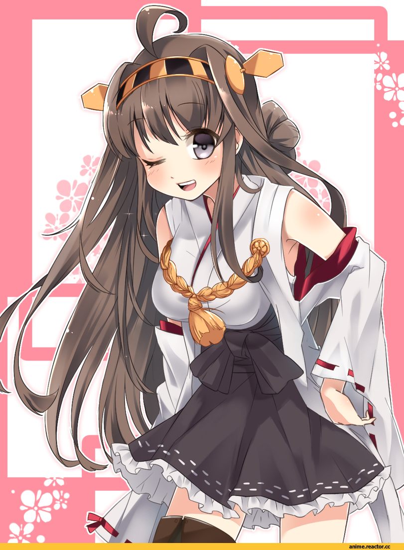 Kantai Collection, kongou, Anime