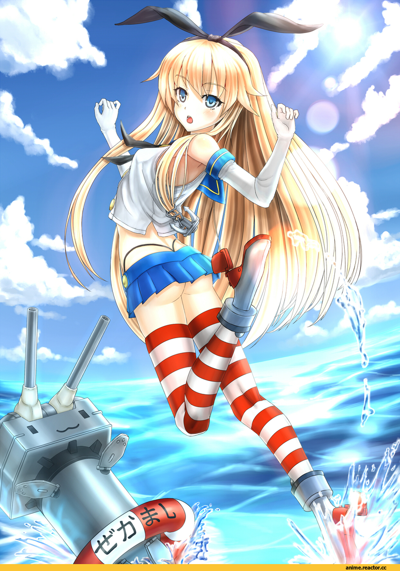 Kantai Collection, Shimakaze, Anime