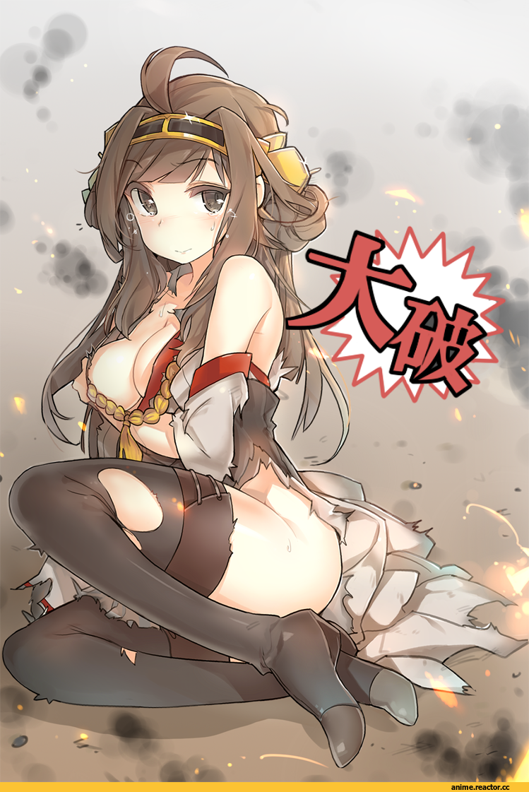 Kantai Collection, kongou, Anime
