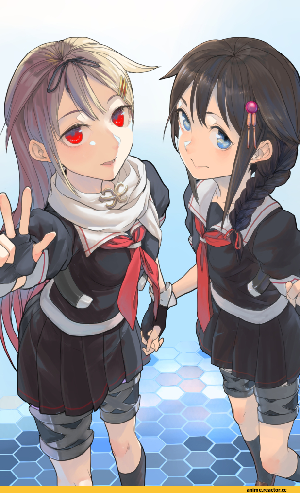 shigure, Yuudachi, Kantai Collection, Anime