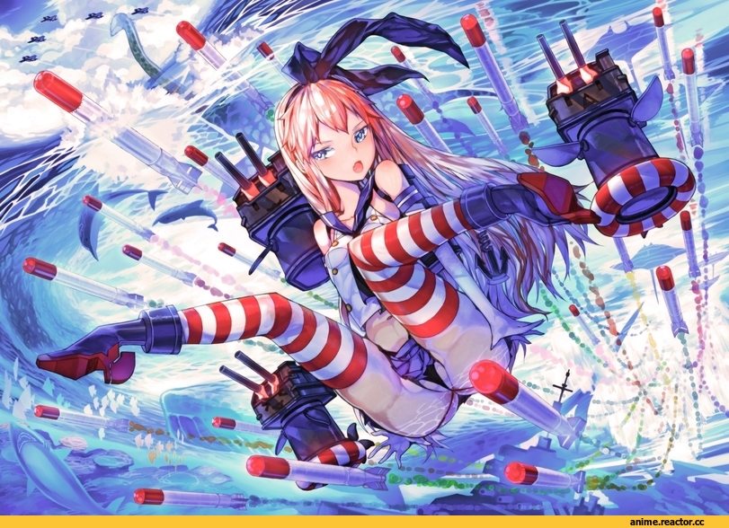 Shimakaze, Kantai Collection, Anime