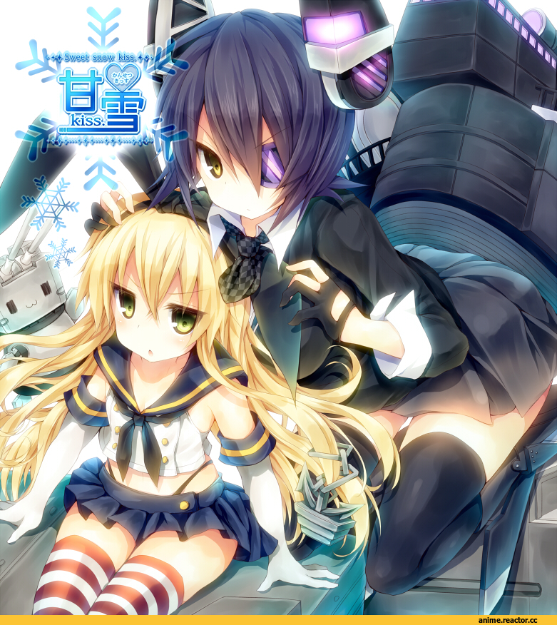 Tenryuu, Kantai Collection, Shimakaze, Anime