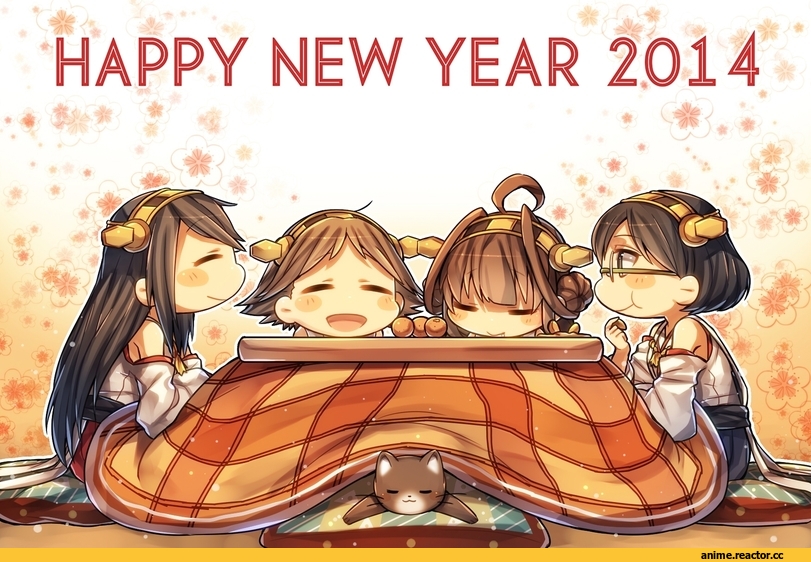 Kantai Collection, haruna, Hiei, kirishima, kongou, Anime