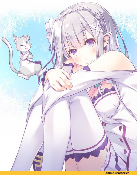 Emilia (re zero), Re Zero Kara Hajimeru Isekai Seikatsu, pack, Anime