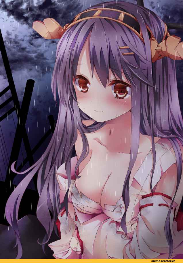 Kantai Collection, haruna, Anime