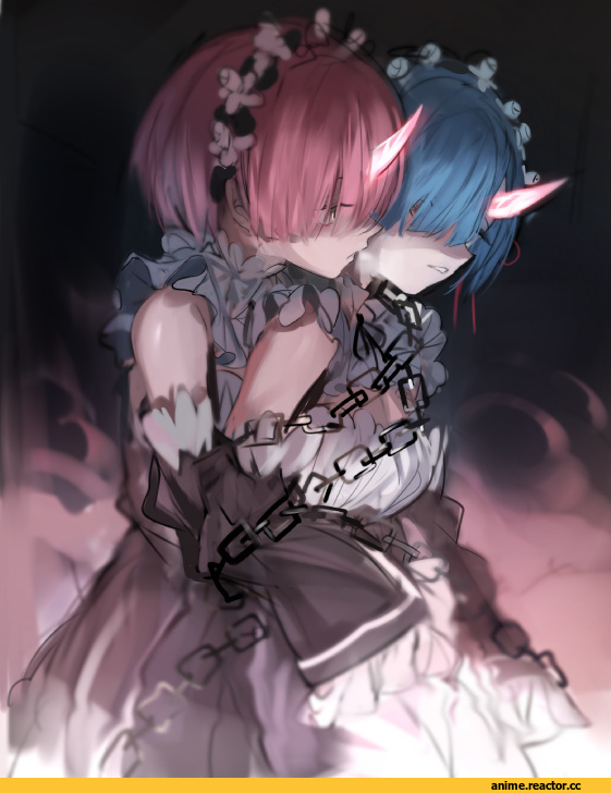 ran (pixiv2957827), Ram (Re Zero), Re Zero Kara Hajimeru Isekai Seikatsu, Rem (re zero), Anime