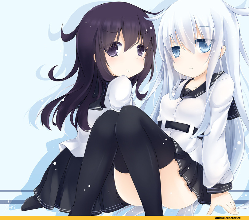 Kantai Collection, Hibiki (Kantai Collection), Akatsuki, Anime