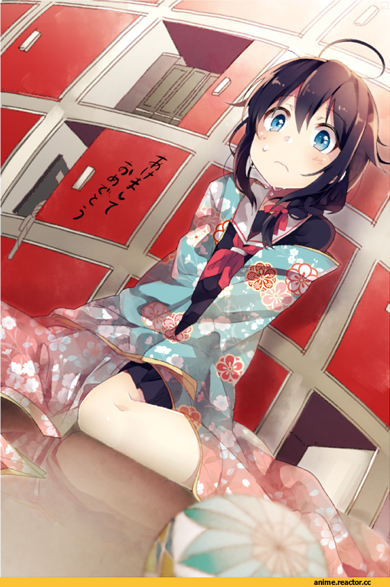 Kantai Collection, Yukata, Shigure (Kantai Collection), Anime