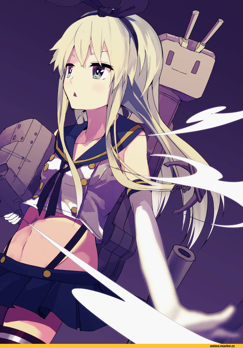 Kantai Collection, Shimakaze, Anime