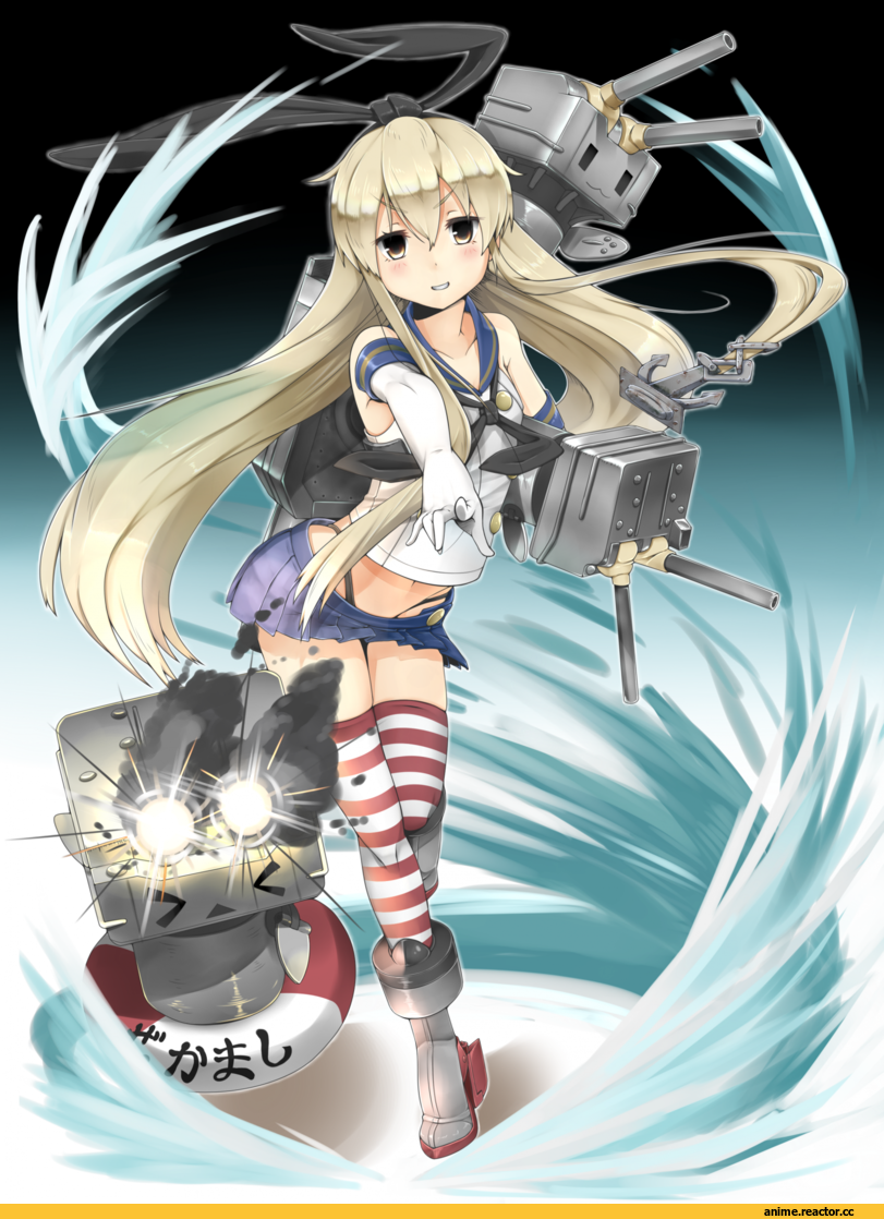 Shimakaze, Kantai Collection, Anime