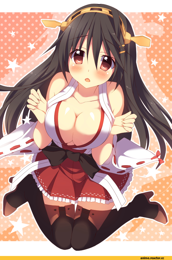 Kantai Collection, Haruna (Kantai Collection), oniku-chan, Anime