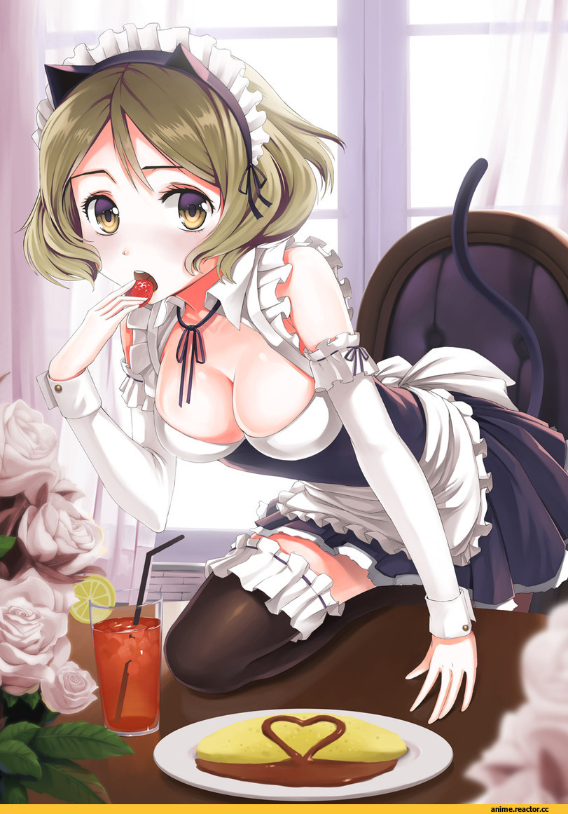Неко, Animal Ears, JChoy, Anime Original, Anime Art, Maid, Anime