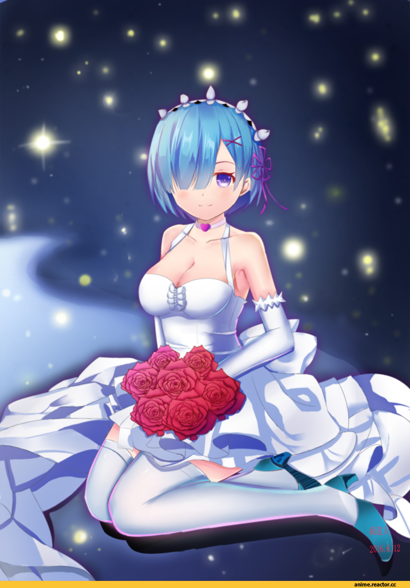 Re Zero Kara Hajimeru Isekai Seikatsu, Rem (re zero), pixiv id 8592898, Anime