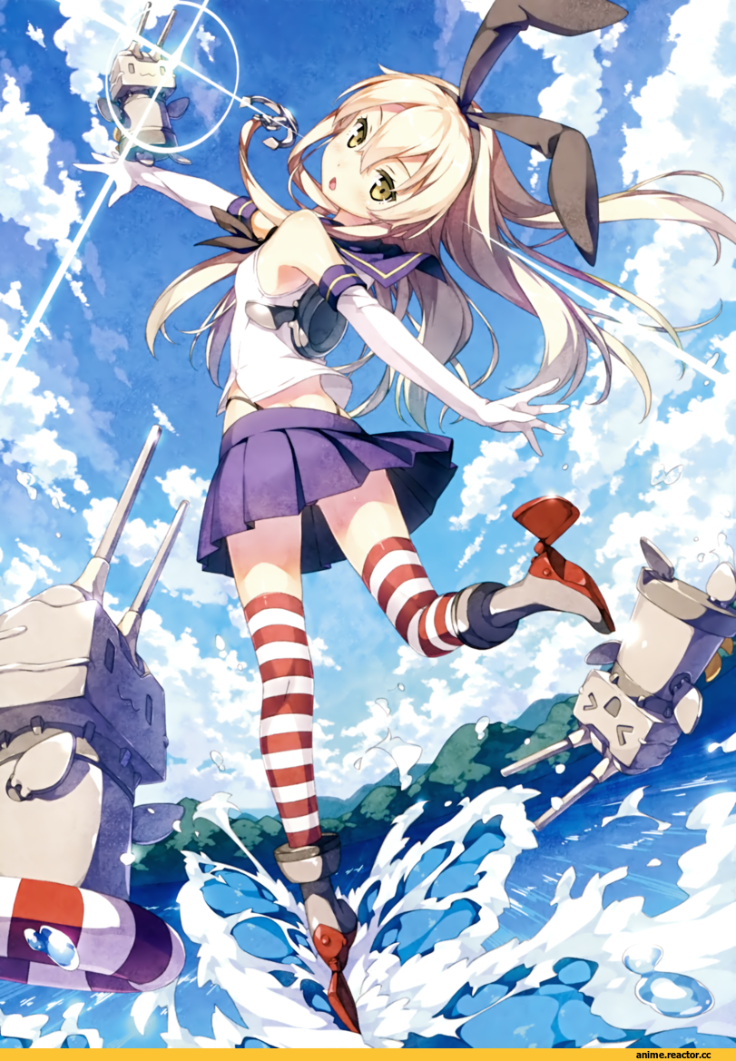 Kantai Collection, Shimakaze, Anime