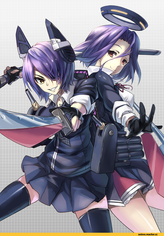 Kantai Collection, Tenryuu, Tatsuta, Anime