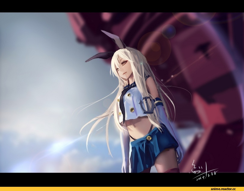 Kantai Collection, Shimakaze, Anime