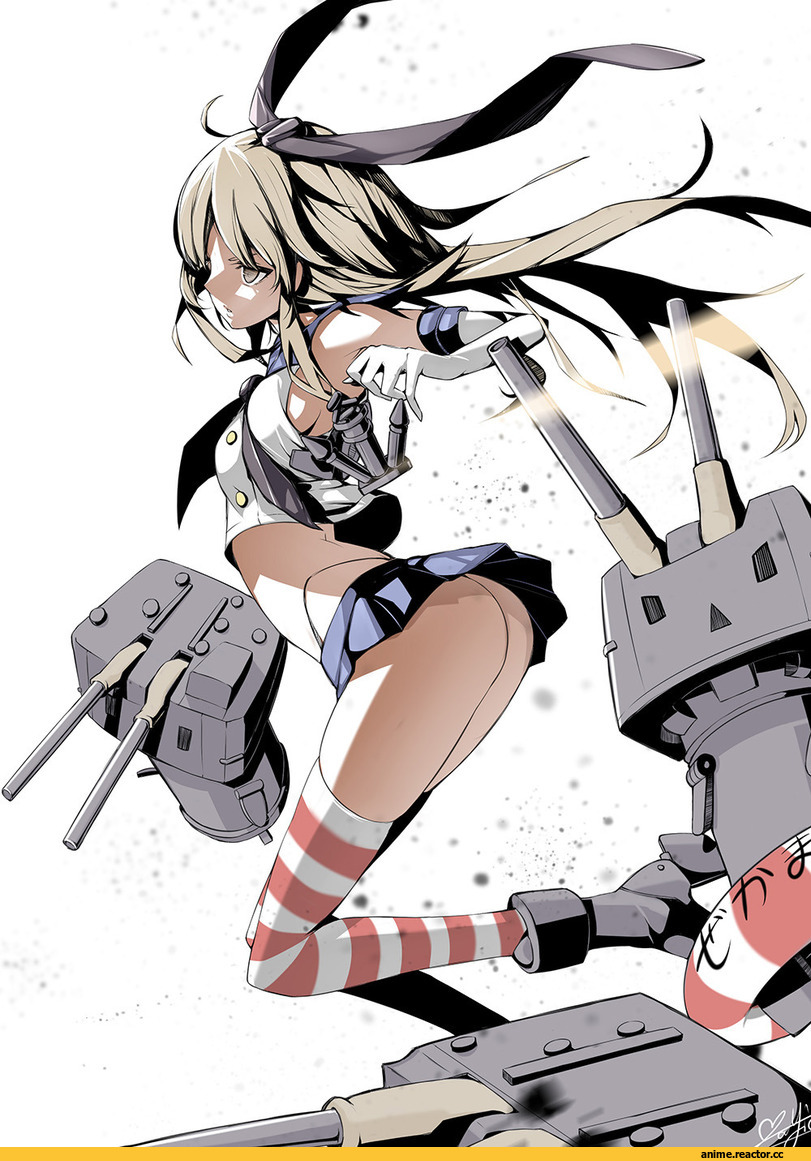 Kantai Collection, mayic, Shimakaze, Anime