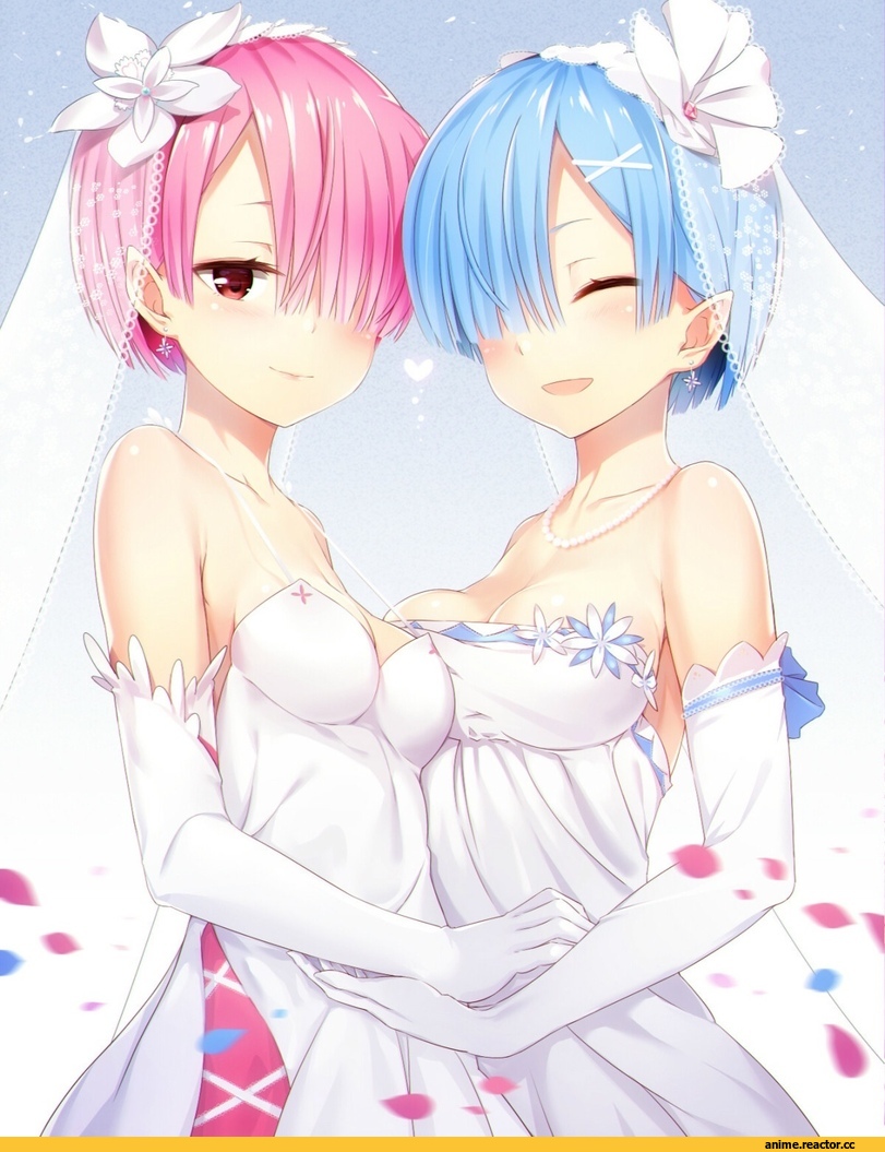 Rem (re zero), Re Zero Kara Hajimeru Isekai Seikatsu, ring (1079882045), Ram (Re Zero), Anime