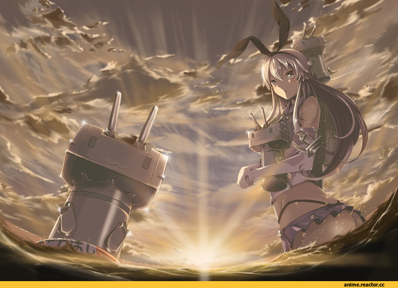 Shimakaze, Kantai Collection, Anime