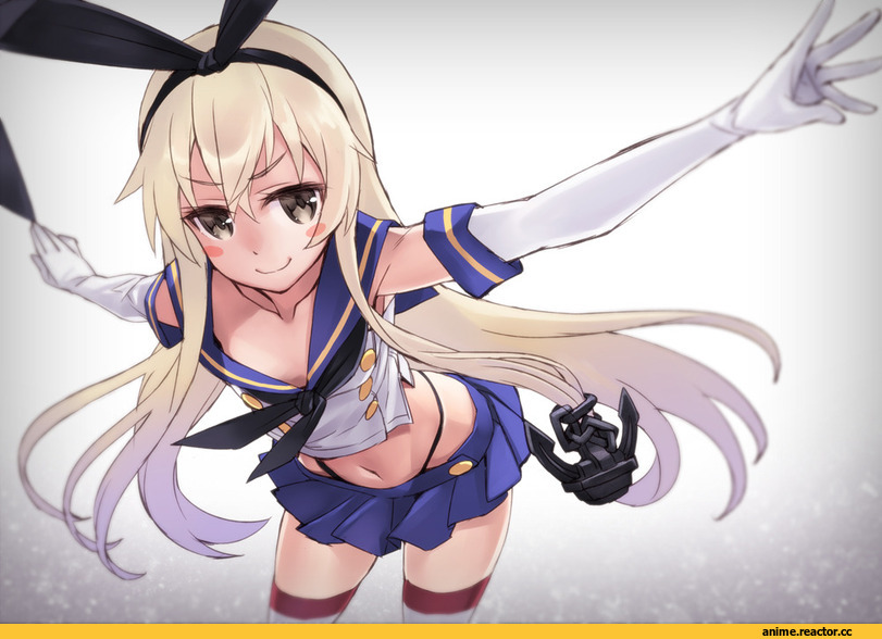 Shimakaze, Kantai Collection, Anime