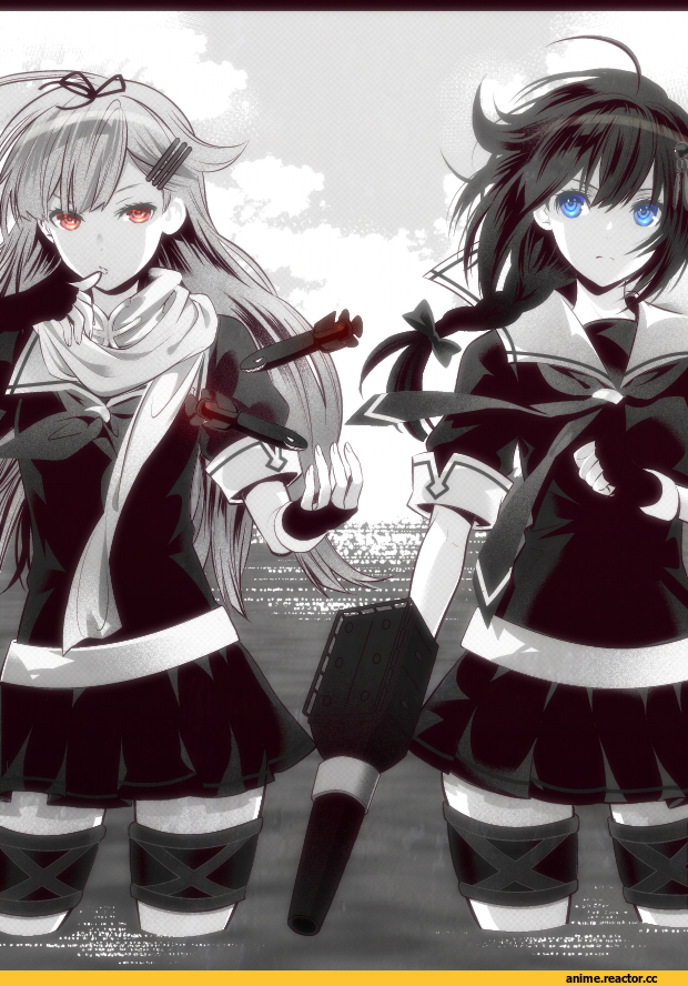 Kantai Collection, Shigure (Kantai Collection), yuudachi (kantai collection), Anime