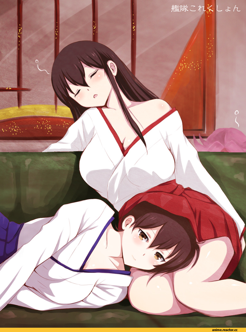 Kantai Collection, Akagi, Kaga (Kantai Collection), Anime