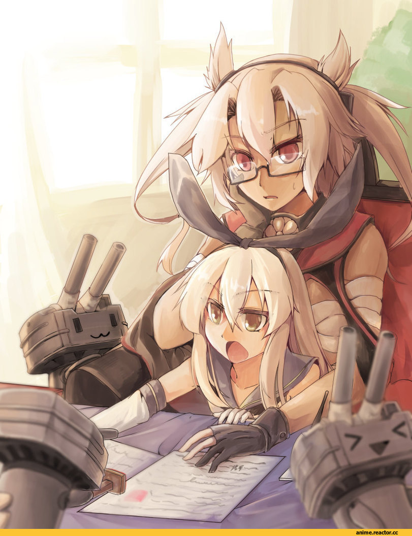 Shimakaze, Kantai Collection, Musashi (Kantai Collection), rensouhou-chan, Anime