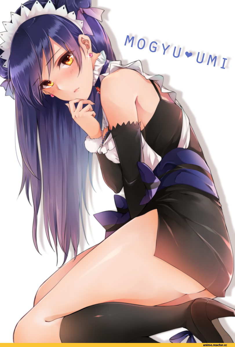 Anime Art, akit (15jamjam), Love Live!, Sonoda Umi, Maid, Anime