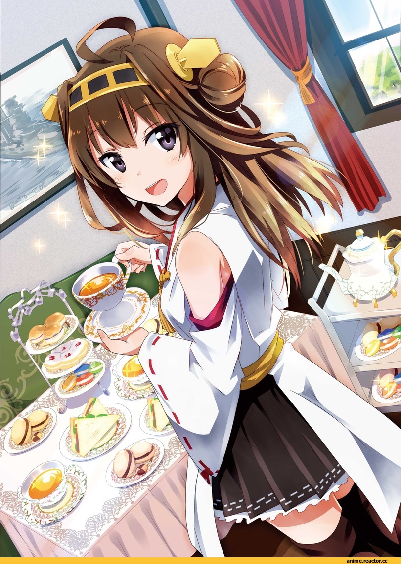 Kongou (Kantai Collection), Kantai Collection, ayuya naka no hito, Anime