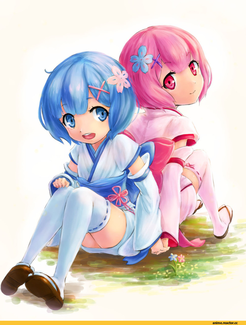 Rem (re zero), Re Zero Kara Hajimeru Isekai Seikatsu, Ram (Re Zero), Kuroa (Black Bean), Anime