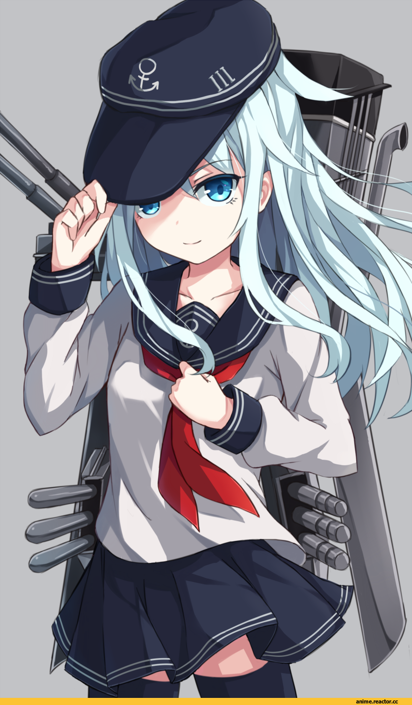Kantai Collection, Hibiki (Kantai Collection), Nikkunemu, Anime