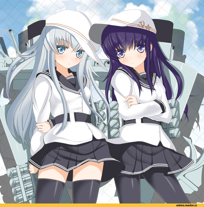 Kantai Collection, Akatsuki, verniy (kantai collection), Anime