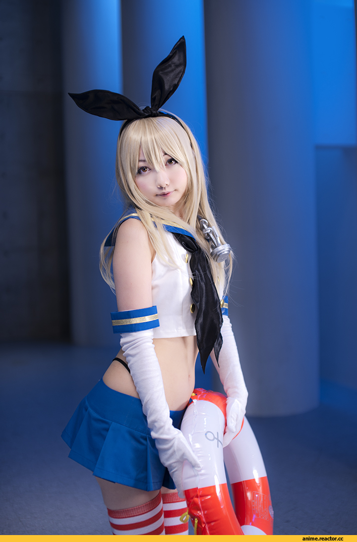 Shimakaze, Kantai Collection, cosplay, #Cosplay, разное, Zettai Ryouiki, Anime Cosplay, Anime