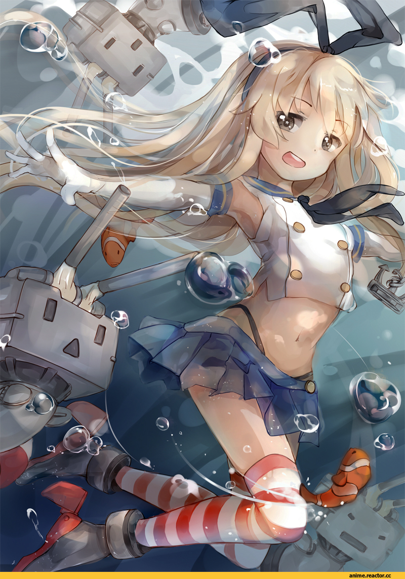 Kantai Collection, Shimakaze, Anime