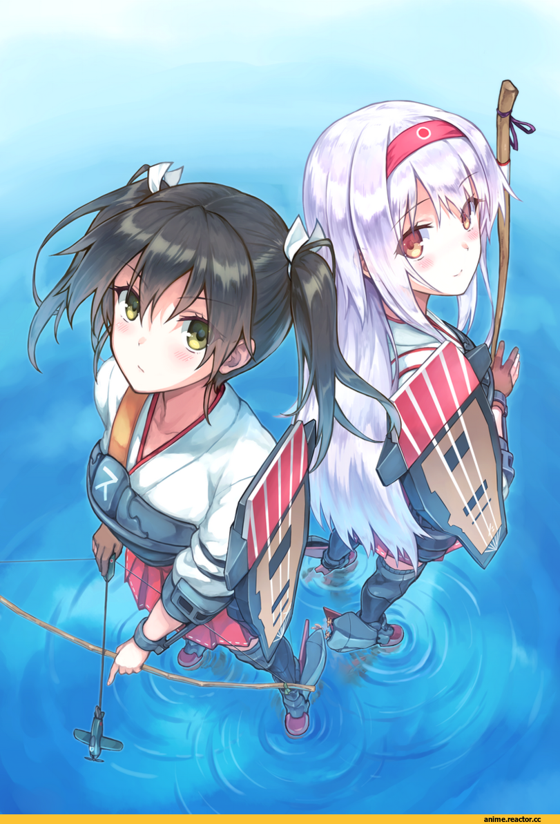 Shoukaku, Zuikaku (Kantai Collection), Kantai Collection, Hiten Goane Ryu, Anime