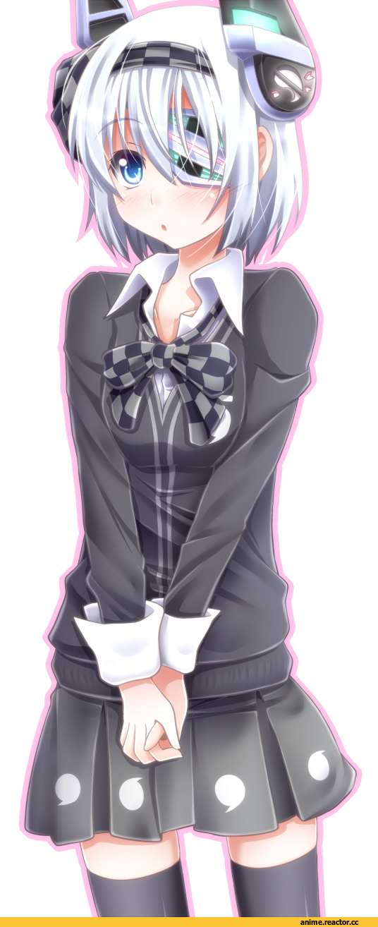 Kantai Collection, crossover, Konpaku Youmu, Touhou Project, Tenryy, Tenryuu, Anime