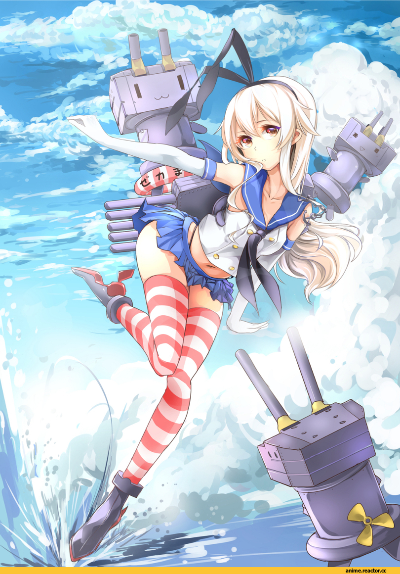 Kantai Collection, Shimakaze, Anime
