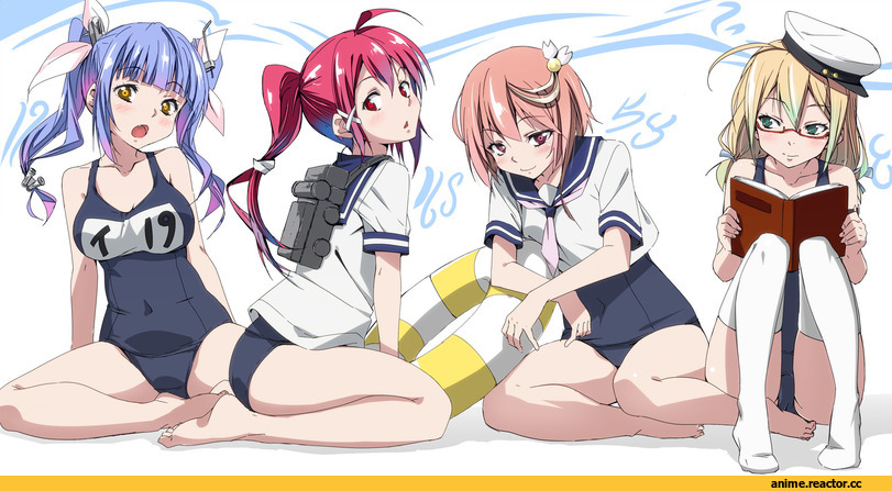 Kantai Collection, i-168 (kantai collection), i-19 (kantai collection), I-8, i-58 (kantai collection), Anime