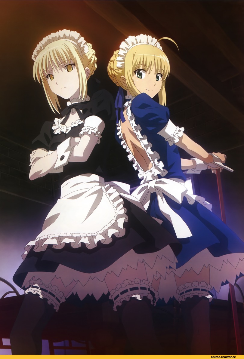 Saber Alter, Fate (series), Saber (Fate), Maid, carnival phantasm, Anime