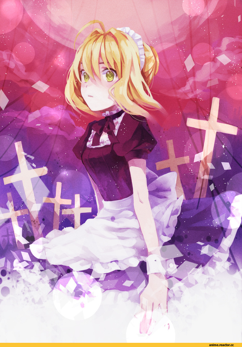 Saber Alter, Fate (series), Saber (Fate), Maid, carnival phantasm, Anime